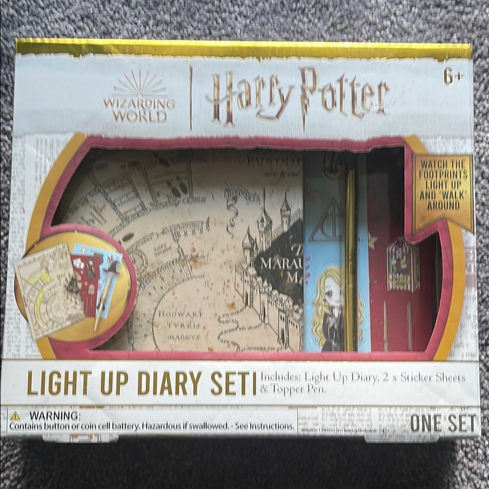 Harry Potter Light Up Diary Set